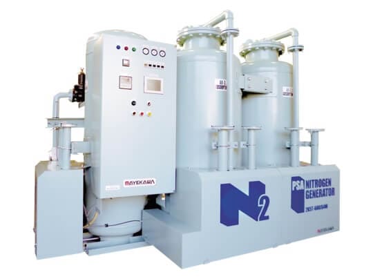 nitrogen generating system for chemical tanker